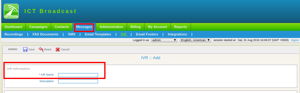 new IVR